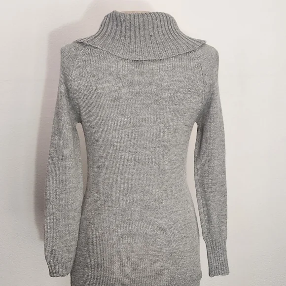 RUE 21 Dress Cable Detail Knit Sweater Gray M - Picture 11 of 15